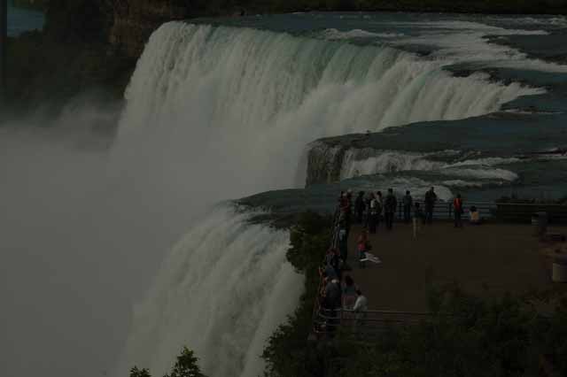 The American Falls, The Bridal Veil and Luna Island